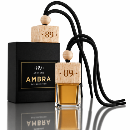 Ambientador Suspenso Vidro Carro AROMATIC•89• | Design Sofisticado Fragrância Premium