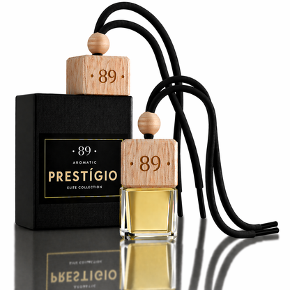 Ambientador Suspenso Vidro Carro AROMATIC•89• | Design Sofisticado Fragrância Premium