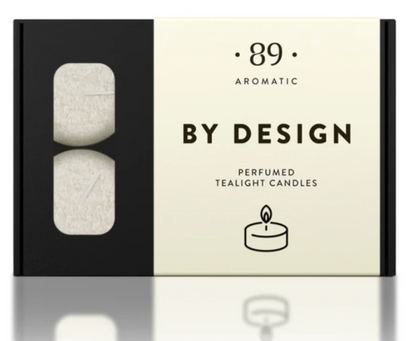 Velas Tealight Aromáticas AROMATIC•89• | Fragrância Premium Ambiente Acolhedor