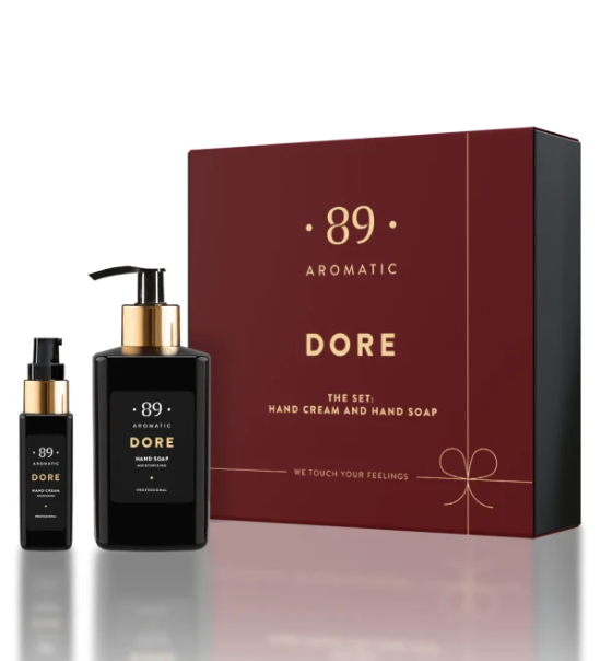 Conjunto Sabonete e Creme Mãos AROMATIC•89• | Coleção Natal Hidratação Premium