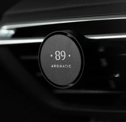 Clipe Ar Carro Recarregável AROMATIC•89• | Fragrância Premium Design Elegante