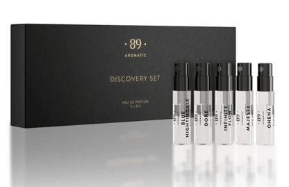 Conjunto Descoberta Perfumes "Beloved Origins" AROMATIC•89• | 5 Amostras Premium 2ml