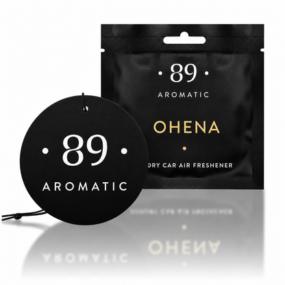 Ambientador Papel Carro AROMATIC•89• | Fragrância Premium Duradoura Económico