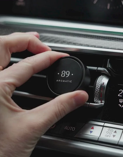 Recarga Clipe Ar Carro AROMATIC•89• | Fragrância Premium Duradoura Económica