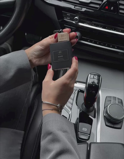 Ambientador Suspenso Vidro Carro AROMATIC•89• | Design Sofisticado Fragrância Premium