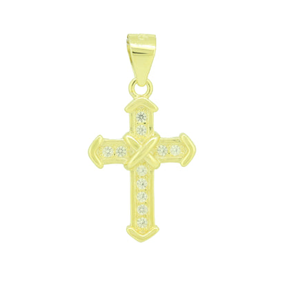 Pendente Cruz | Prata Portuguesa & Zircónias | Terra de Estrelas