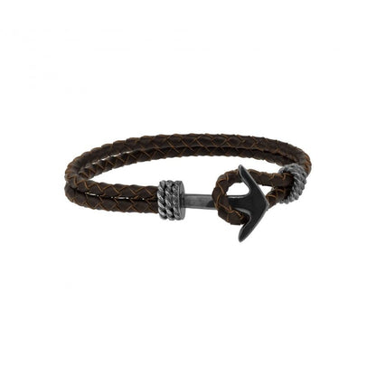 Pulseira Âncora G - prata para Homem - Terra de Estrelas